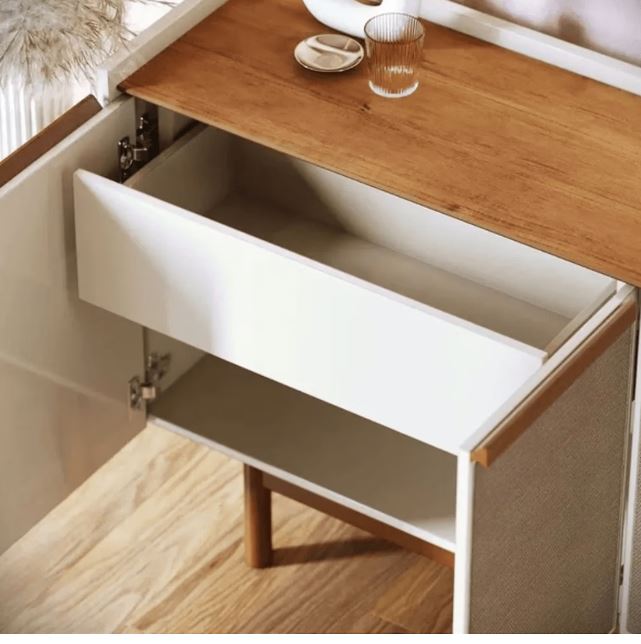 BUFFET DUNE 1.6 OFF WHITE/NATURE - Imagen 3